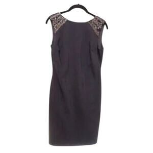 Zara little black dress with sleeve embellishment.